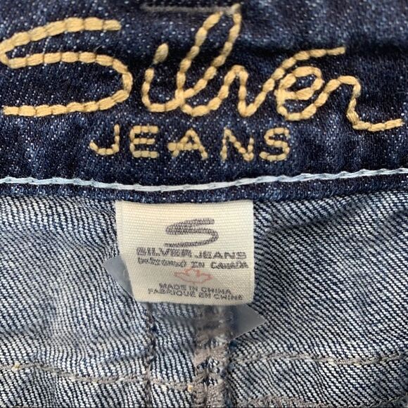 Silver Santorini Capri Thick Stitch Jeans - Picture 2 of 8